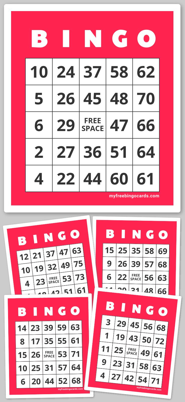1-75 Number Bingo regarding Free Printable Bingo Cards With Numbers 1 75