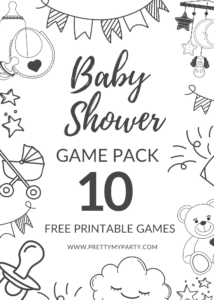 10 Free Printable Baby Shower Games You Can Print And Play throughout Free Printable Baby Shower Games Black And White