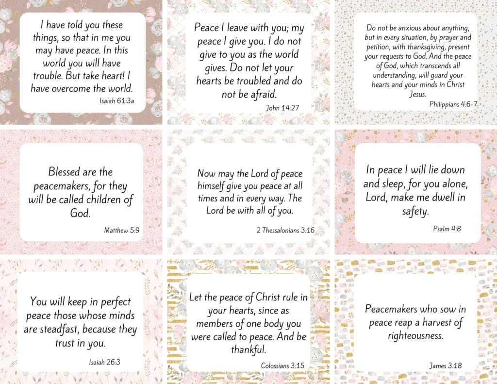 100 Amazing (And Free) Printable Scripture Cards - for Free Printable Bible Verses To Frame