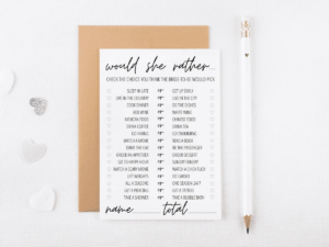 12 Free Printable Bridal Shower Games | Modern Moh within Free Printable Bridal Shower Games With Answers