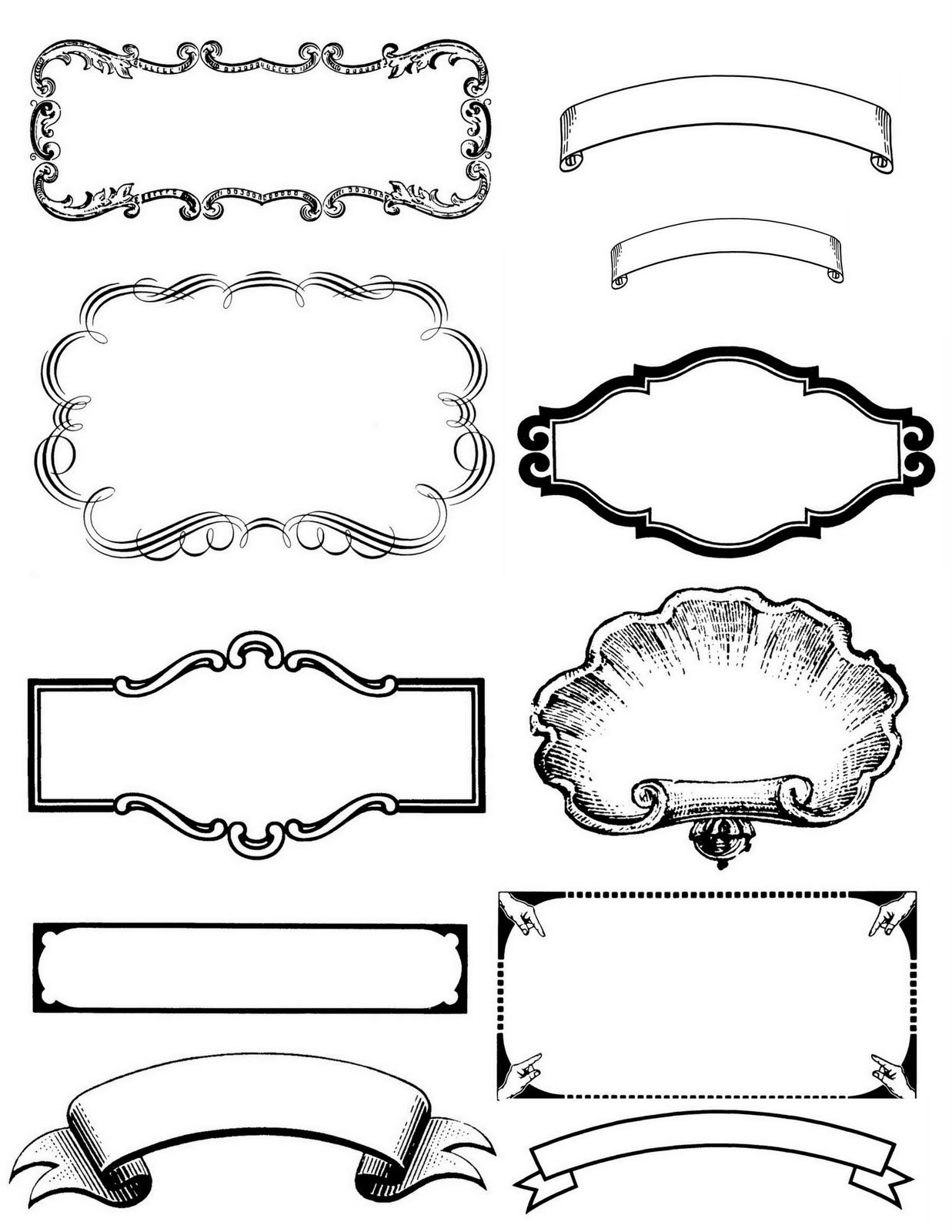 13 Free Frames Borders And Labels Ideas | Clip Art, Free Frames for Free Printable Borders For Labels