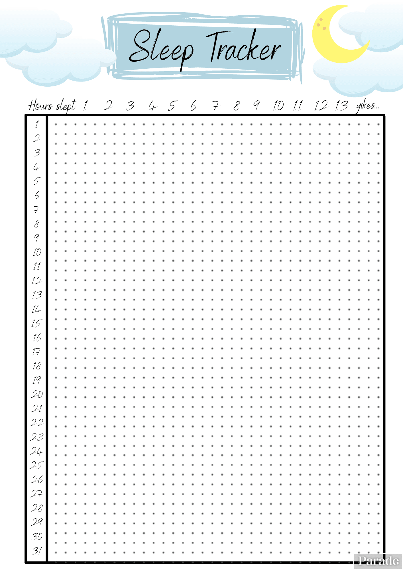 15 Bullet Journal Printables — Free Bullet Journal Printables - Parade for Free Printable Bullet Journal Templates