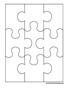 19 Printable Puzzle Piece Templates ᐅ Templatelab within FREE Printable Blank Puzzle Template