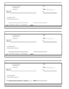 23 Blank Check Templates (Real &amp; Fake) ᐅ Templatelab with regard to FREE Printable Blank Check Template