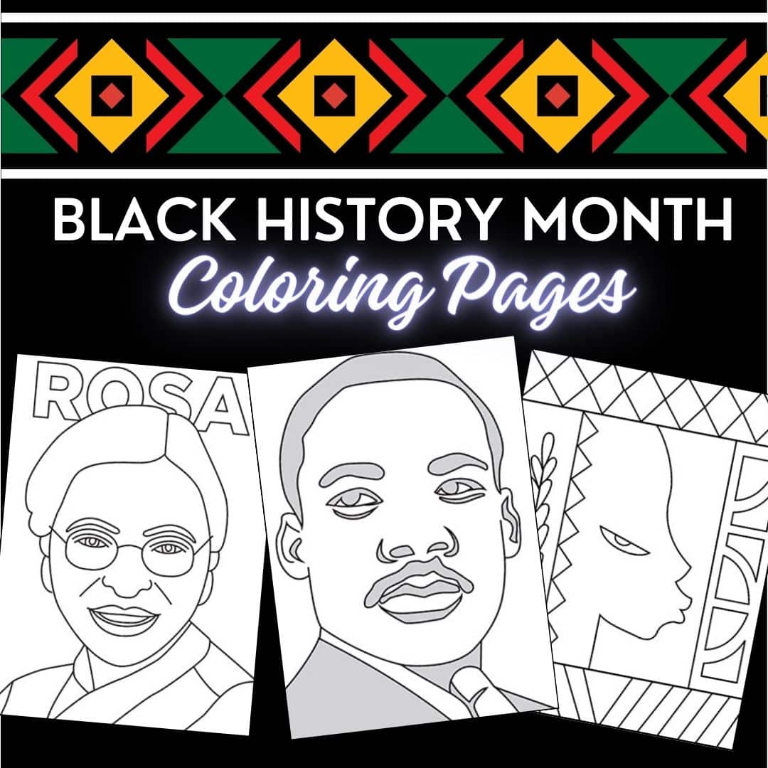 25+ Black History Month Coloring Pages (Printable Pdf Sheets with regard to Free Printable Black History Pictures