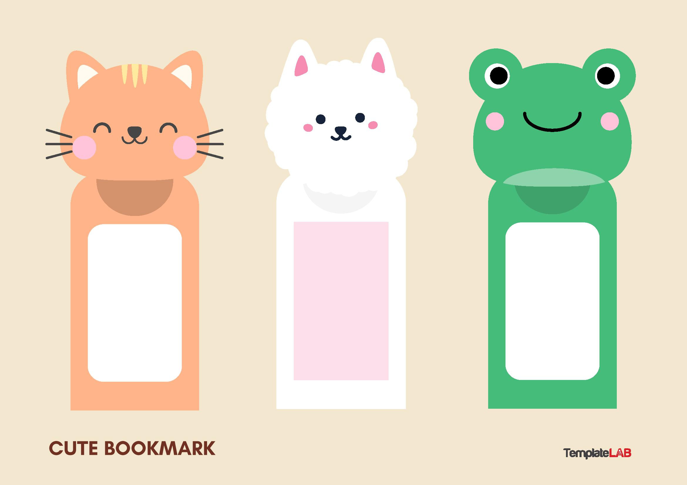 31 Free Printable Bookmark Templates [Word, Pdf] for FREE Printable Bookmark Templates For Word