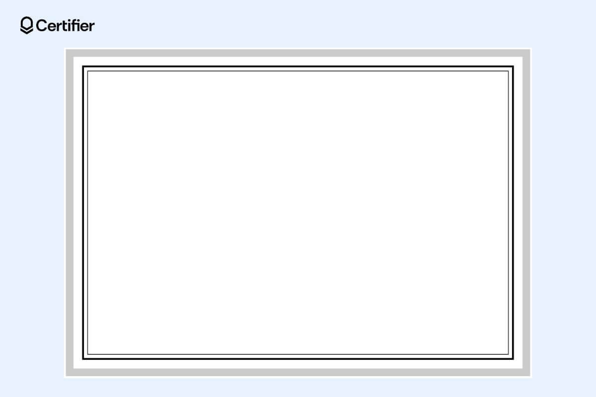 33+ Free Certificate Borders To Download with Free Printable Blank Certificate Borders