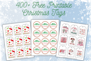 400+ Cutest Printable Christmas Tags (Free Pdf) - Cassie Smallwood with Free Printable Blank Christmas Tags