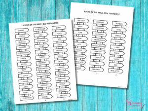 66 Books Of The Bible Printable + A Books Of The Bible Craft Game inside Free Printable Books Of The Bible Craft