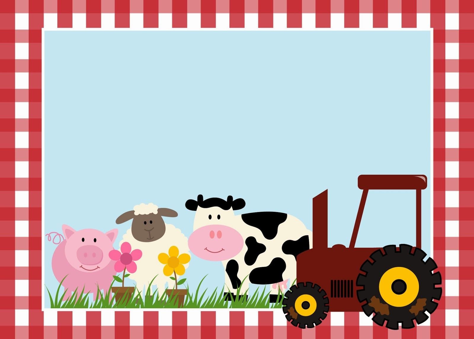 7 Farm Party Ideas | Farm Party, Farm Animal Birthday, Farm throughout FREE Printable Blank Farm Invitations