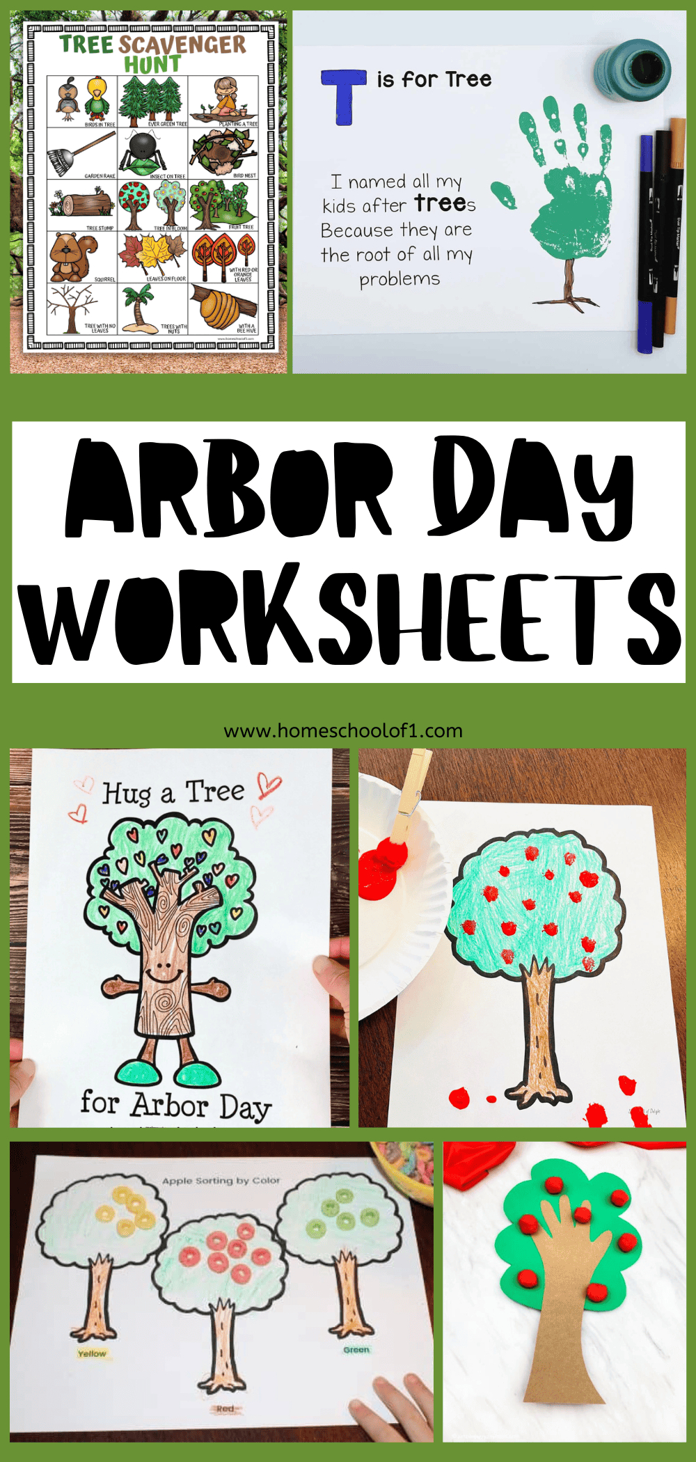 7 Free Arbor Day Worksheets For Kids pertaining to Free Printable Arbor Day Worksheets