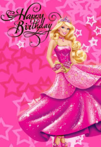 8+ Barbie &amp; Barbie Princess Printable Birthday Cards (Free in FREE Printable Barbie Birthday Cards
