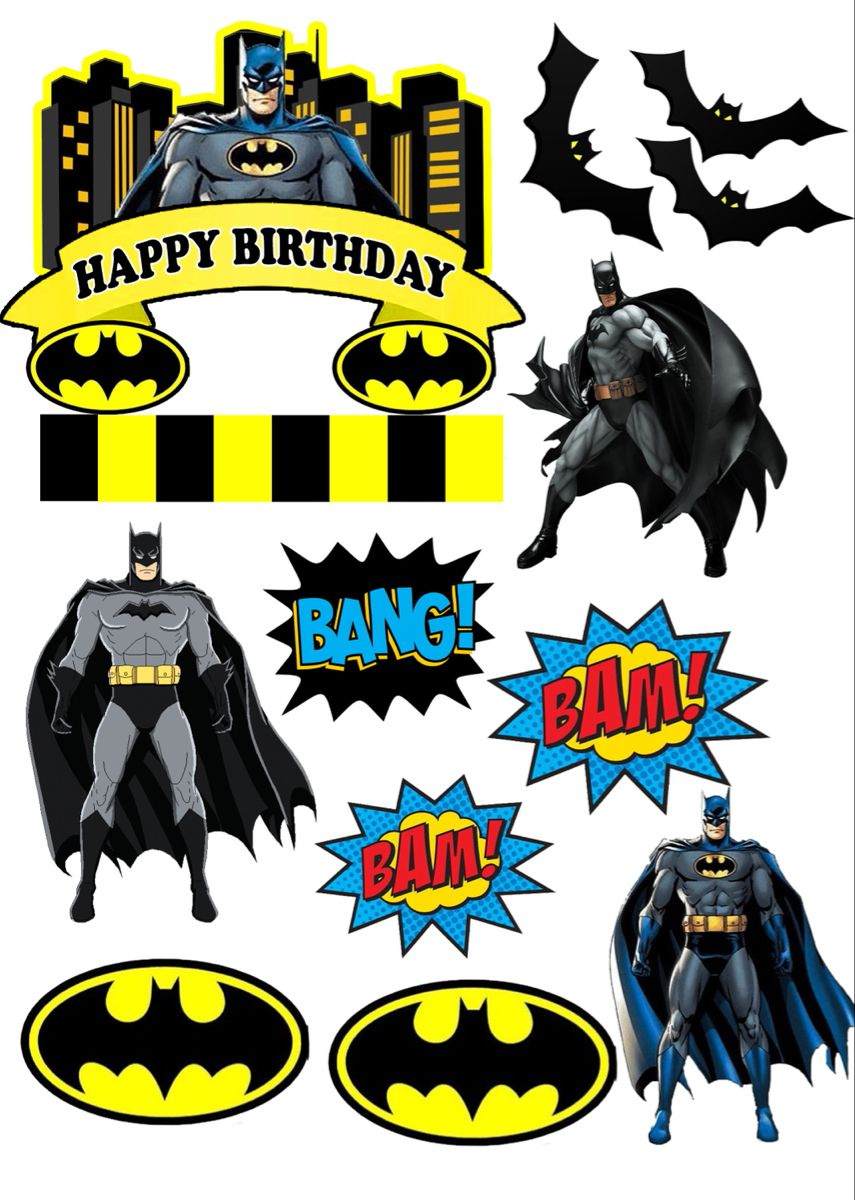 9 Batman Ideas | Batman Birthday, Batman, Batman Party pertaining to FREE Printable Batman Cupcake Toppers