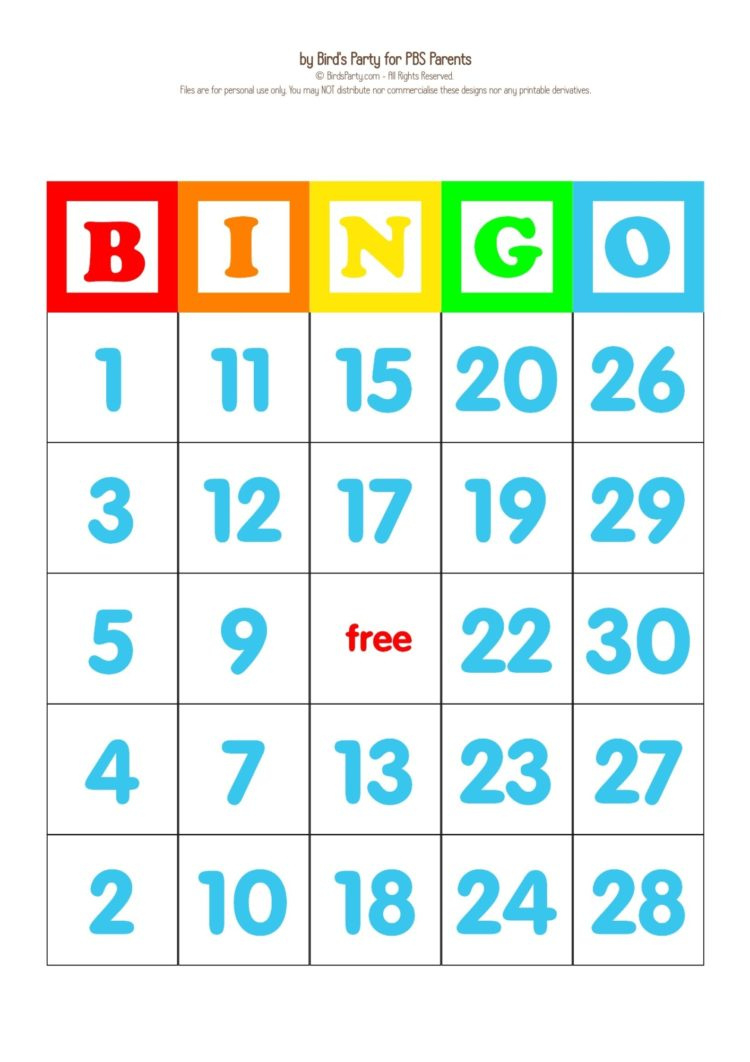 Abcs &amp;amp; 123S Bingo Cards | Kids Coloring Pages | Pbs Kids For Parents for Free Printable Bingo Sheets Printable