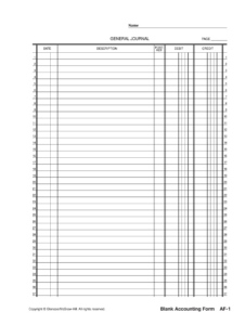 Accounting Forms Collection - Fill Online, Printable, Fillable throughout FREE Printable Blank Accounting Forms