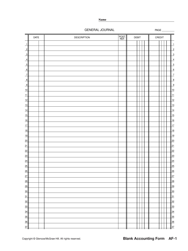 Accounting Forms Collection - Fill Online, Printable, Fillable throughout FREE Printable Blank Accounting Forms