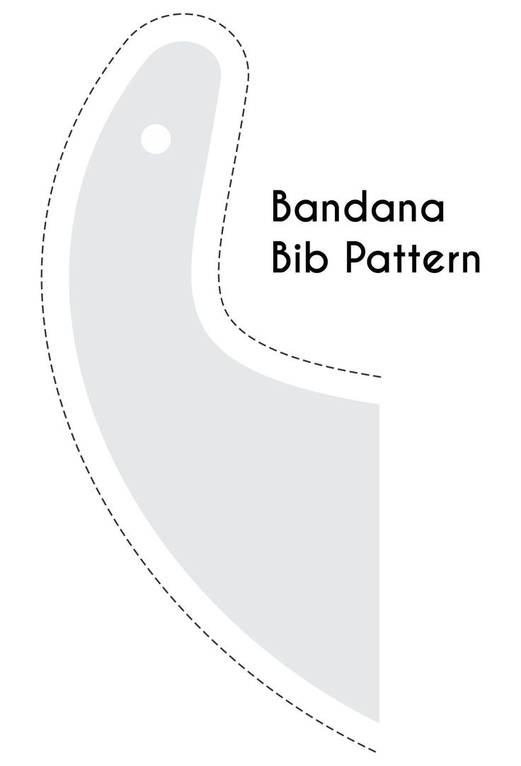 Adult Bib Patterns Free - 10 Free Pdf Printables | Printablee intended for FREE Printable Bandana Bib Pattern