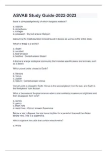 Asvab Study Guide- - Asvab - Stuvia Us with Free Printable Asvab Study Guide