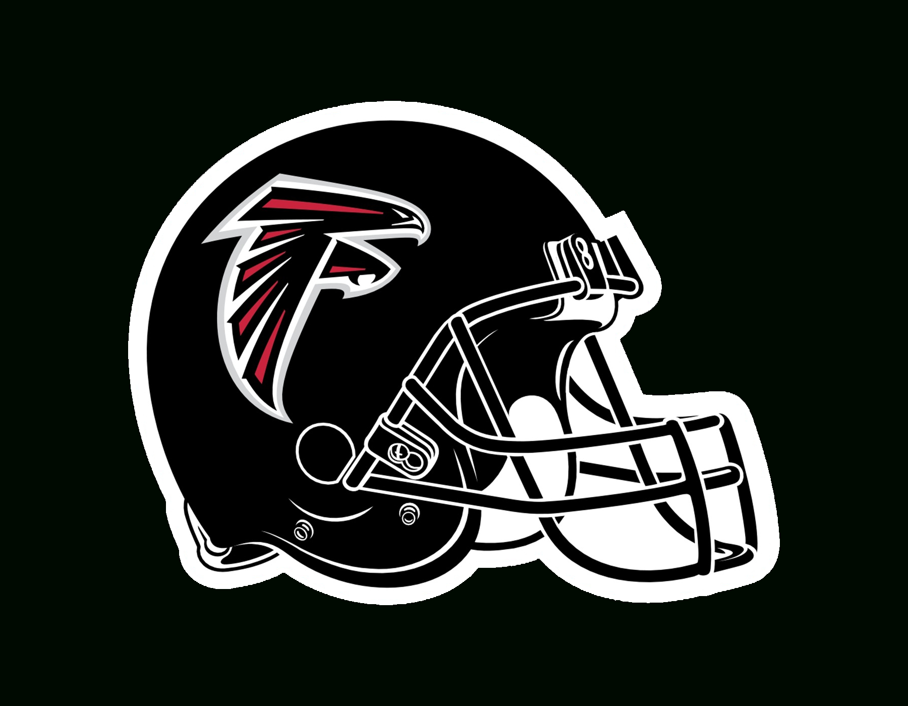 Atlanta Falcons Logo Png Transparent & Svg Vector - Freebie Supply intended for Free Printable Atlanta Falcons Logo