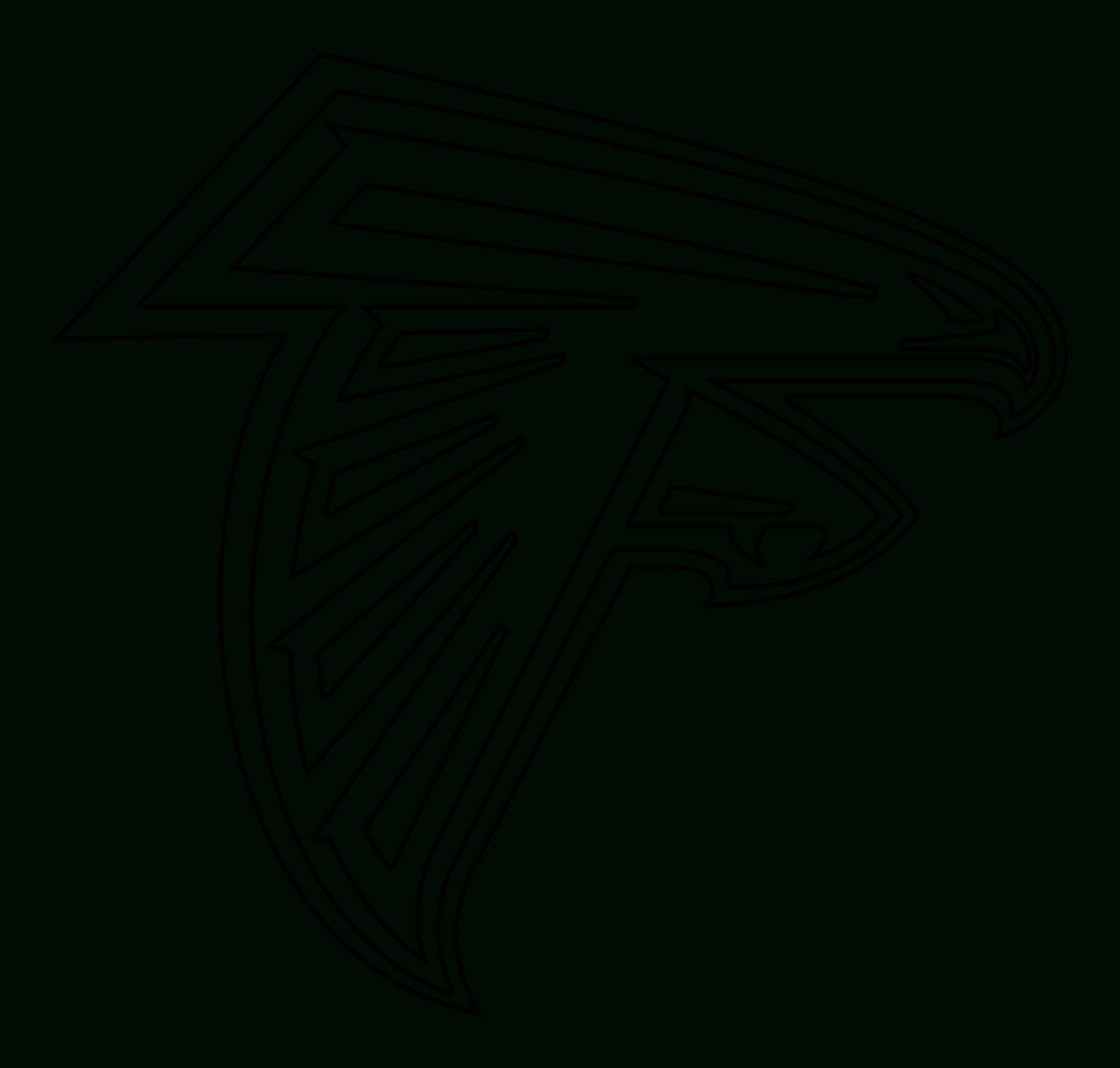 Atlanta Falcons Logo Png Transparent & Svg Vector - Freebie Supply with regard to Free Printable Atlanta Falcons Logo