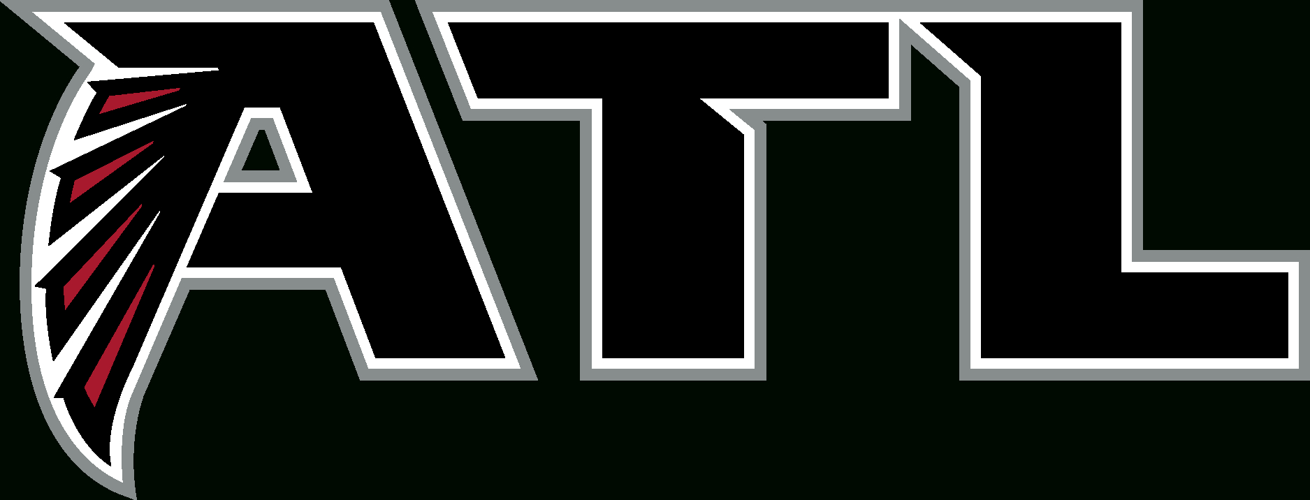 Atlanta Falcons New Logo In Png Svg Vector Format - Free Download pertaining to FREE Printable Atlanta Falcons Logo