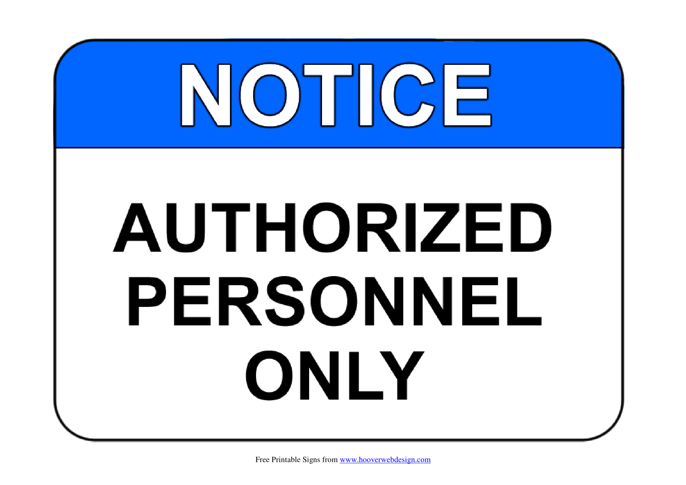 Authorised Personnel Only Signs | Poster Template within FREE Printable Authorized Personnel Only Sign