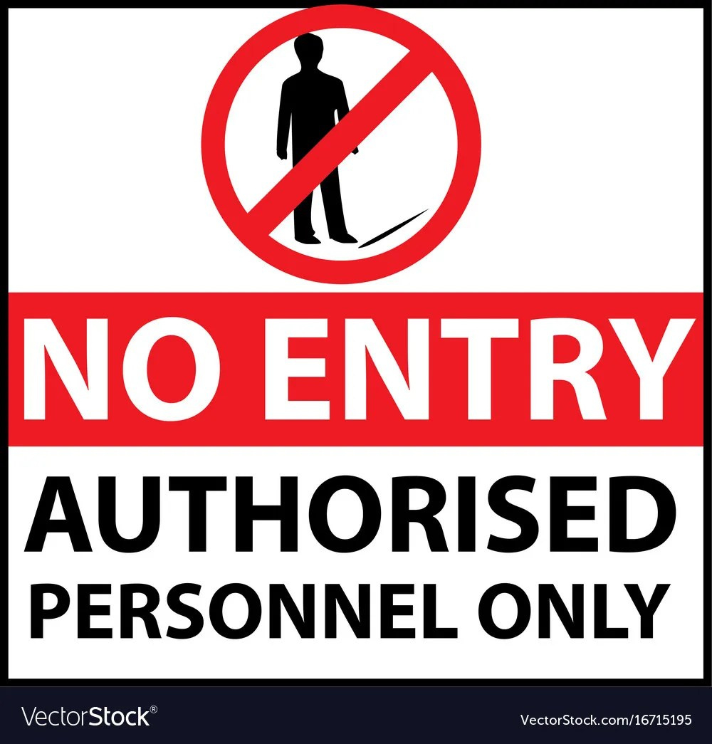 Authorized Personnel Only Sign Printable - Printable Party Favors with FREE Printable Authorized Personnel Only Sign