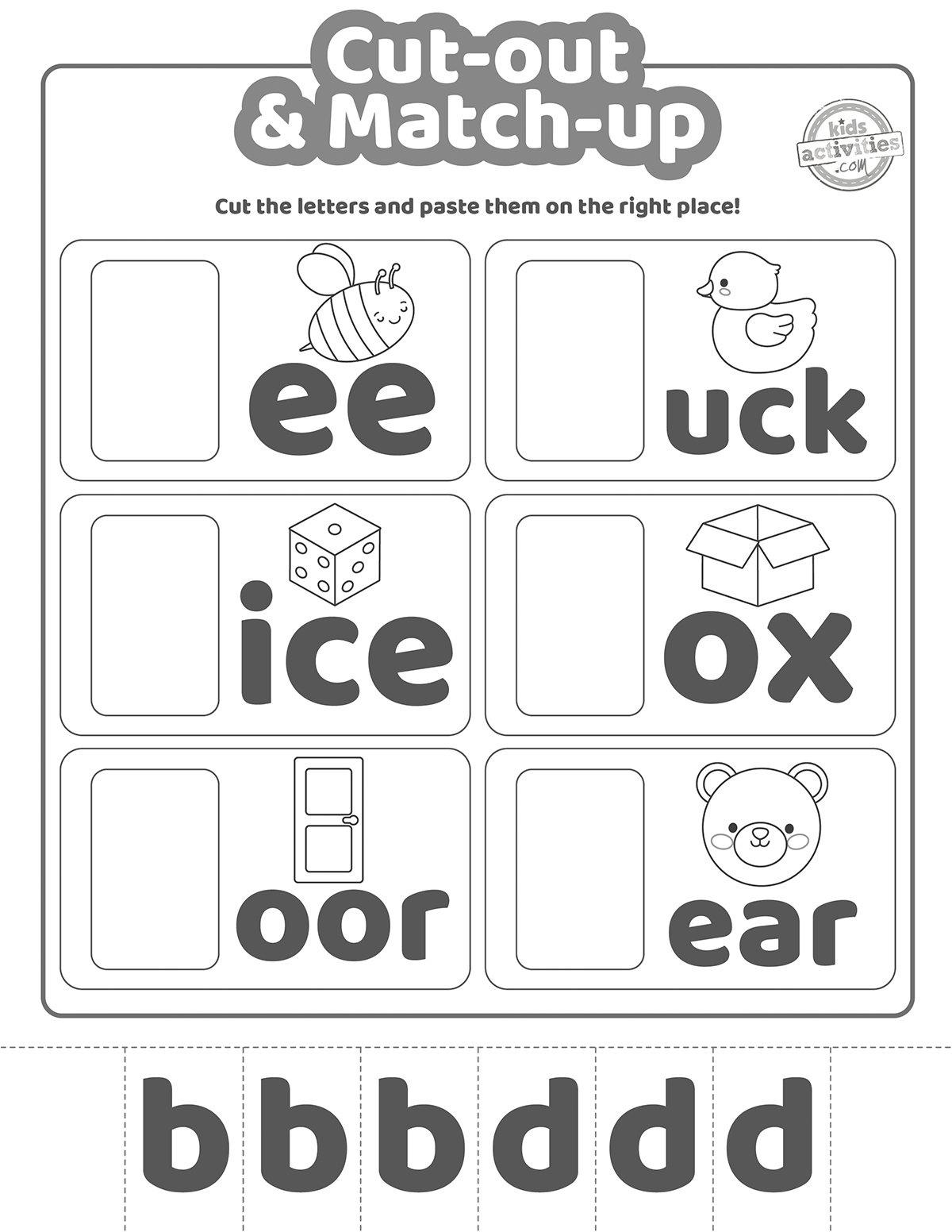 B And D Reversed? Grab Our Letter Reversal Activity Pack! - Kids with Free Printable B And D Letter Reversal Worksheets