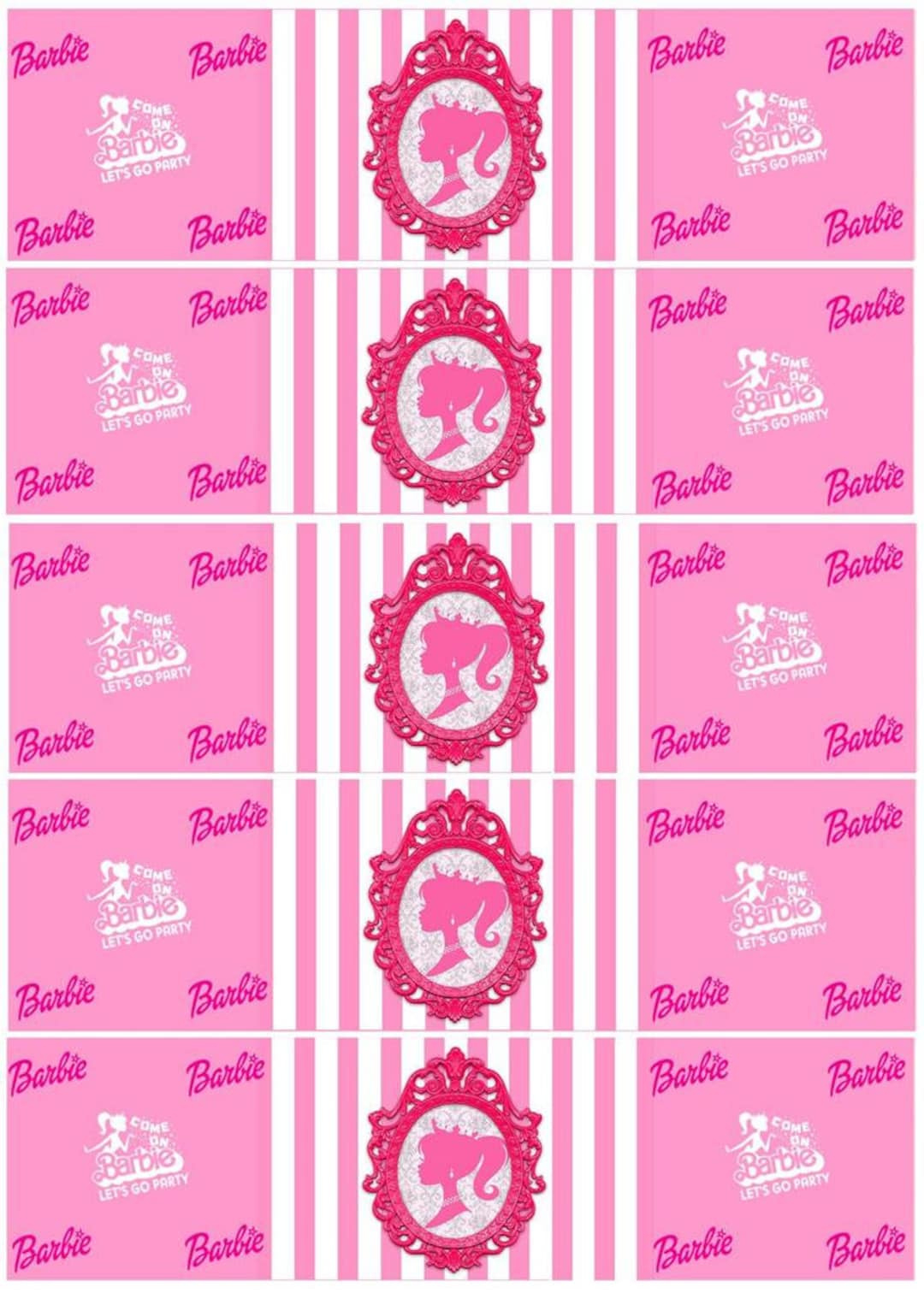 Barbie * Barbie Water Bottle Labels * Birthday Girl * Girl pertaining to FREE Printable Barbie Water Bottle Labels