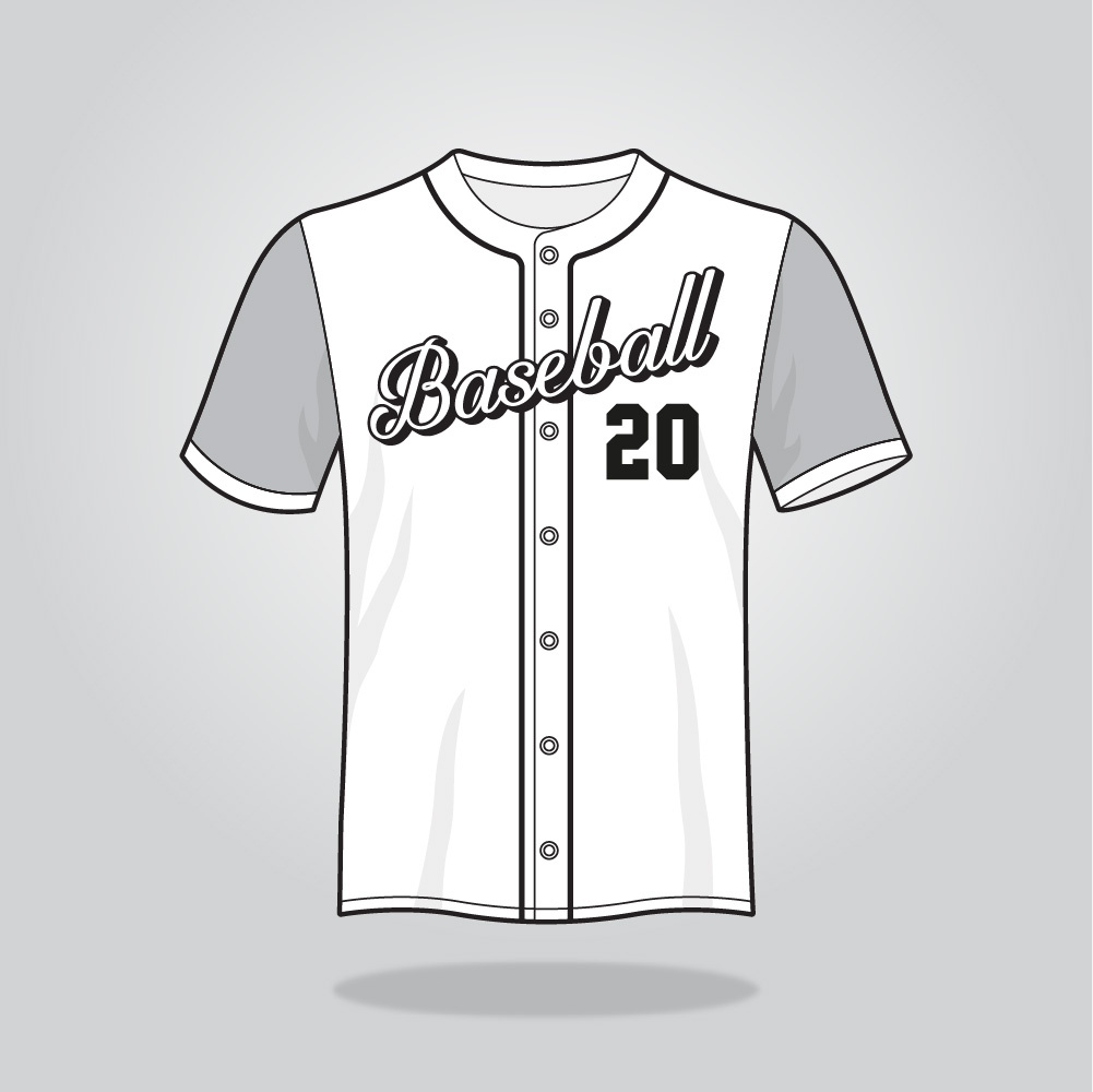 Baseball Shirt Template Royalty-Free Stock Vector Images And Clip Art with Free Printable Baseball Jersey Template