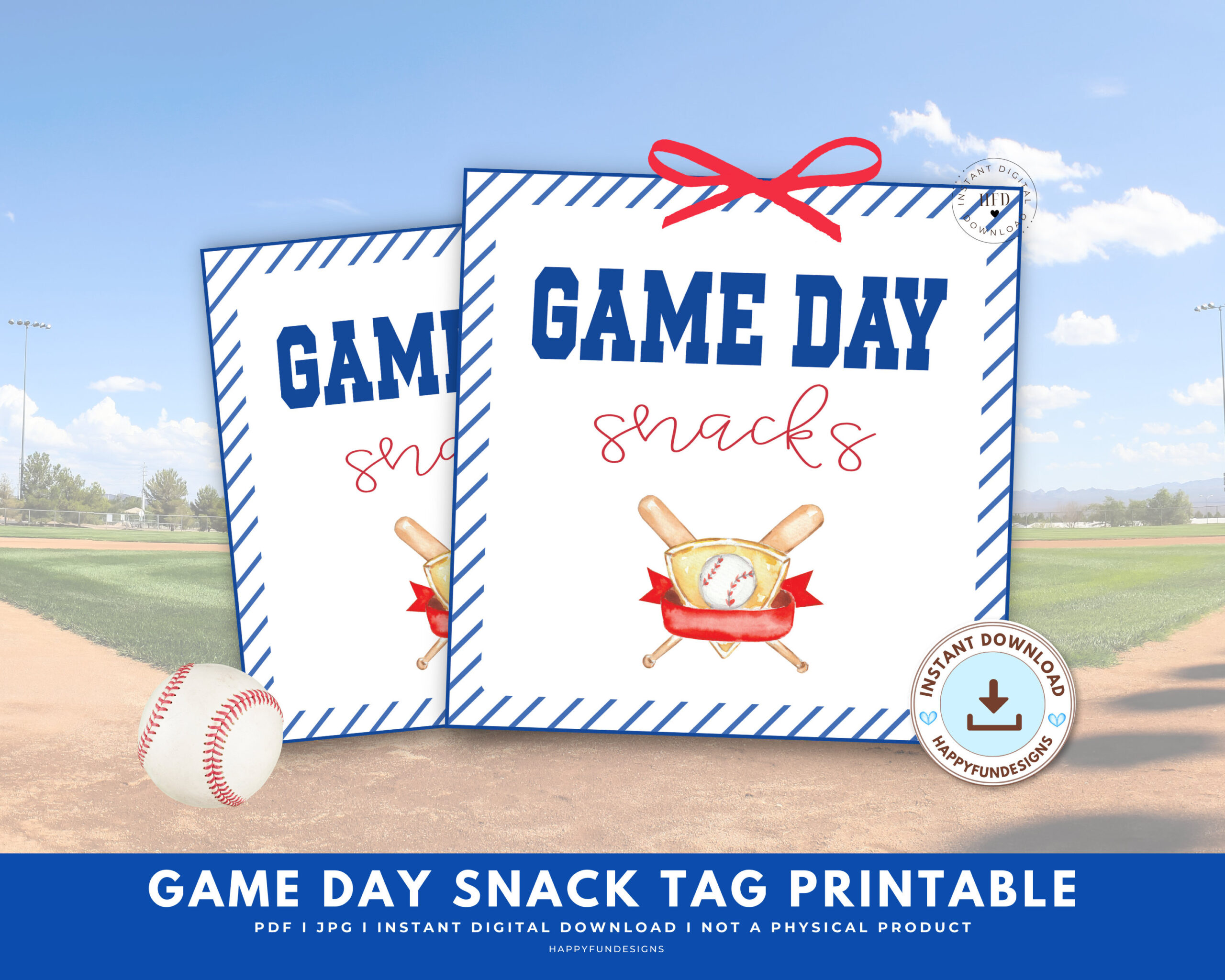 Baseball Snack Bag Tags Printable, Baseball Concessions Snack Tags inside Free Printable Baseball Snack Tags