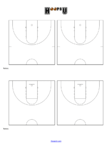 Basketball Court Diagrams Form - Fill Online, Printable, Fillable with FREE Printable Basketball Play Sheets