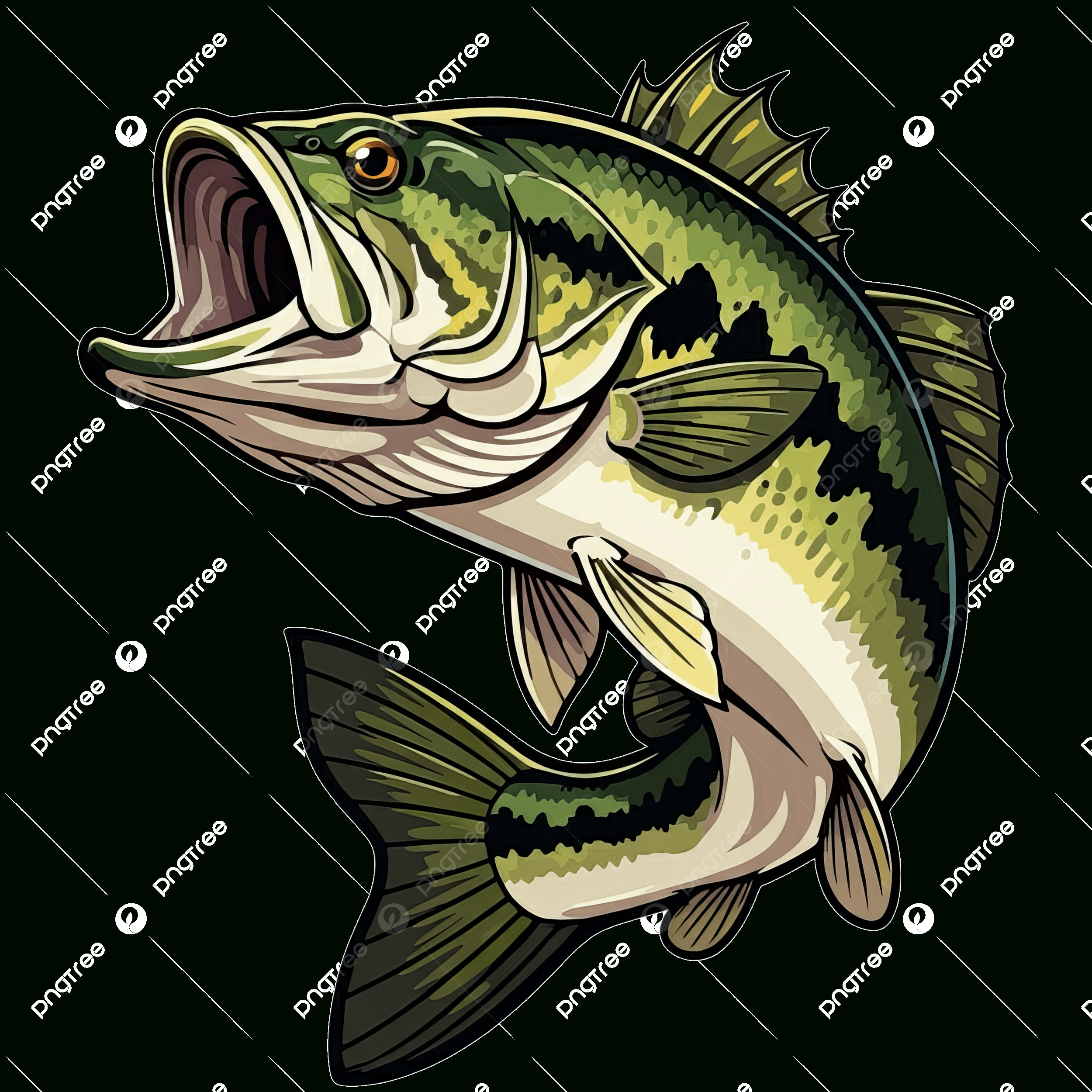 Bass Fish Clipart Png, Vector, Psd, And Clipart With Transparent intended for FREE Printable Bass Fish Pictures