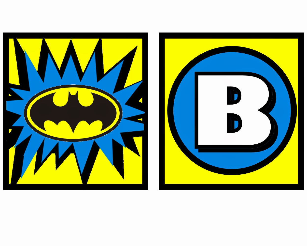 Batman: Free Printable Mini Kit. - Oh My Fiesta! In English for Free Printable Batman Birthday Banner