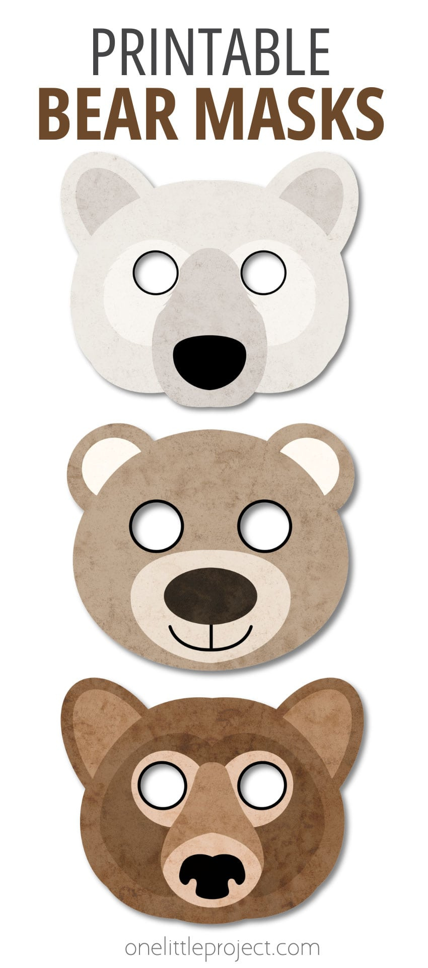 Bear Mask - Free Printable Templates For Kids Crafts inside FREE Printable Bear Mask Template