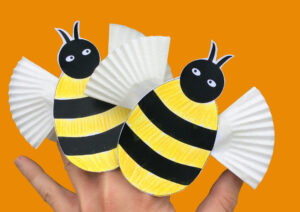 Bee Finger Puppets | Oxford University Museum Of Natural History regarding FREE Printable Bee Finger Puppet Template