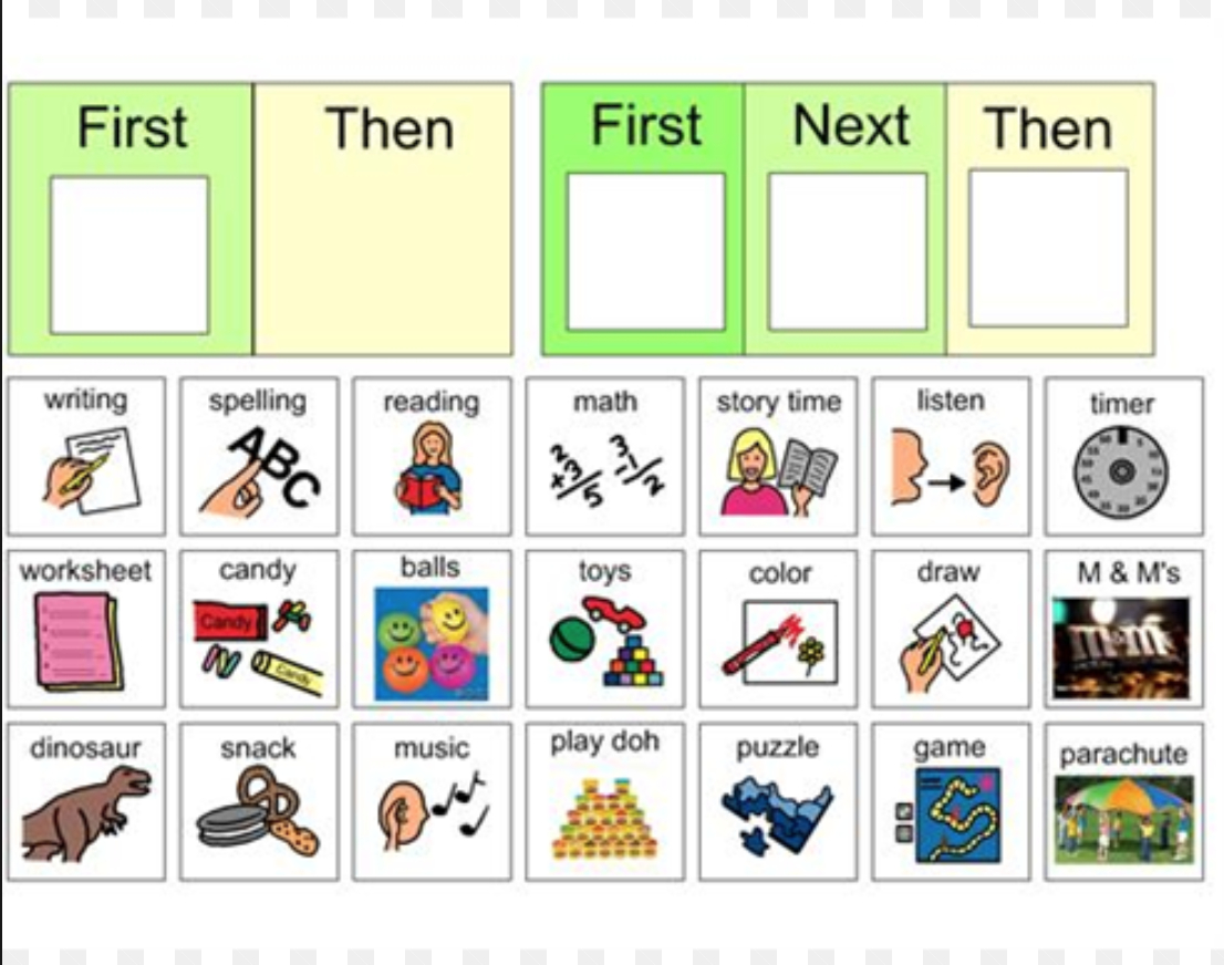 Behavior Reminder Free Printable Visual Cue Cards For Autism with FREE Printable Behavior Picture Cards