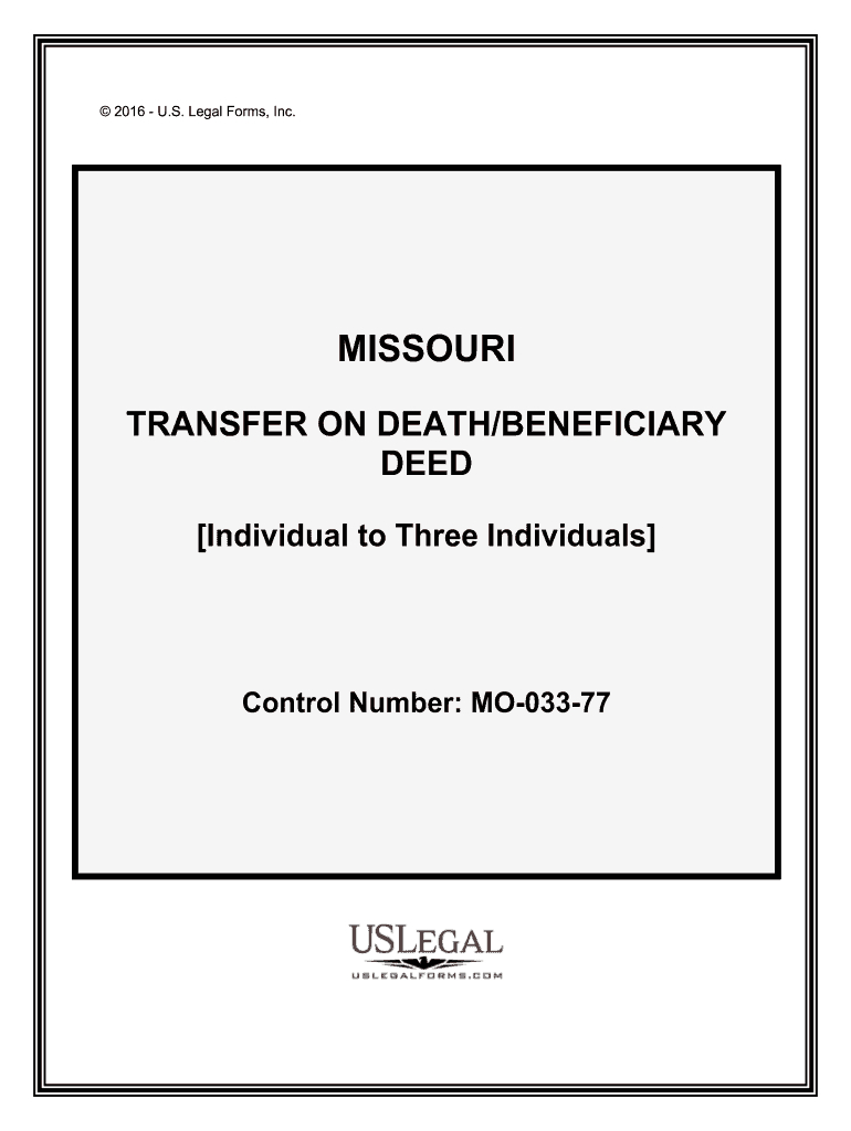 Beneficiary Deed Missouri: Fill Out &amp;amp; Sign Online | Dochub regarding Free Printable Beneficiary Deed Missouri
