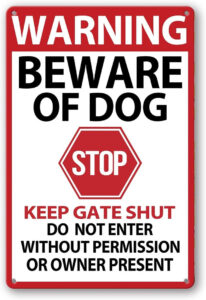 Beware Of Dog Signs For Fence,Warning Tin Sign Beware Of Dog,Do in Free Printable Beware Of Dog Sign
