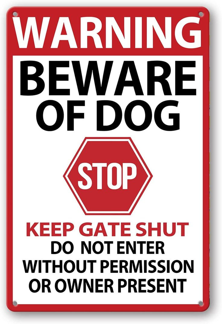 Beware Of Dog Signs For Fence,Warning Tin Sign Beware Of Dog,Do in Free Printable Beware Of Dog Sign