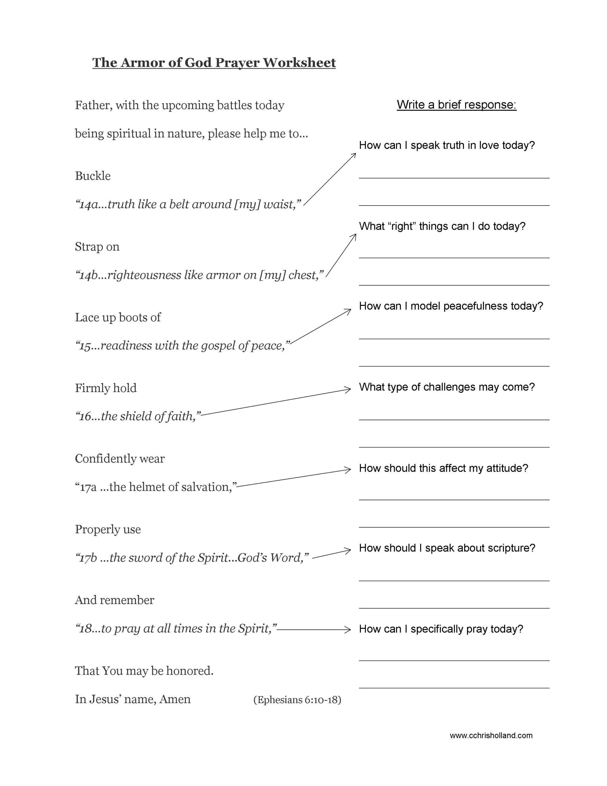 Bible Study Worksheets | Cchrisholland with regard to Free Printable Bible Studies On Faith