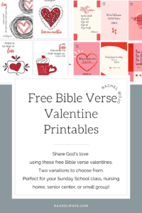 Bible Verse Valentine Printable - Rachel Wojo intended for FREE Printable Bible Verse Valentine Cards