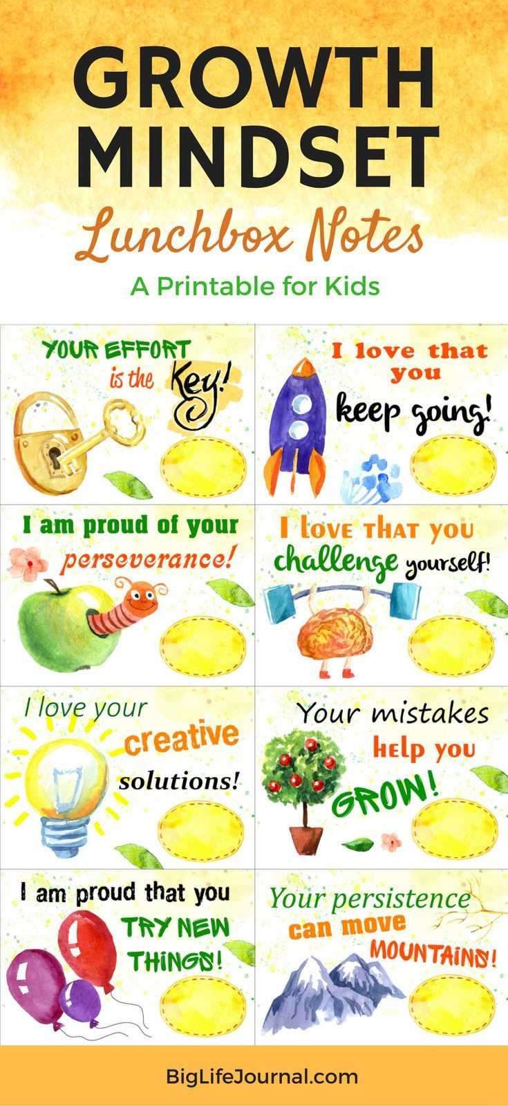 Big Life Journal Free Printables for FREE Printable Big Life Journal Printables