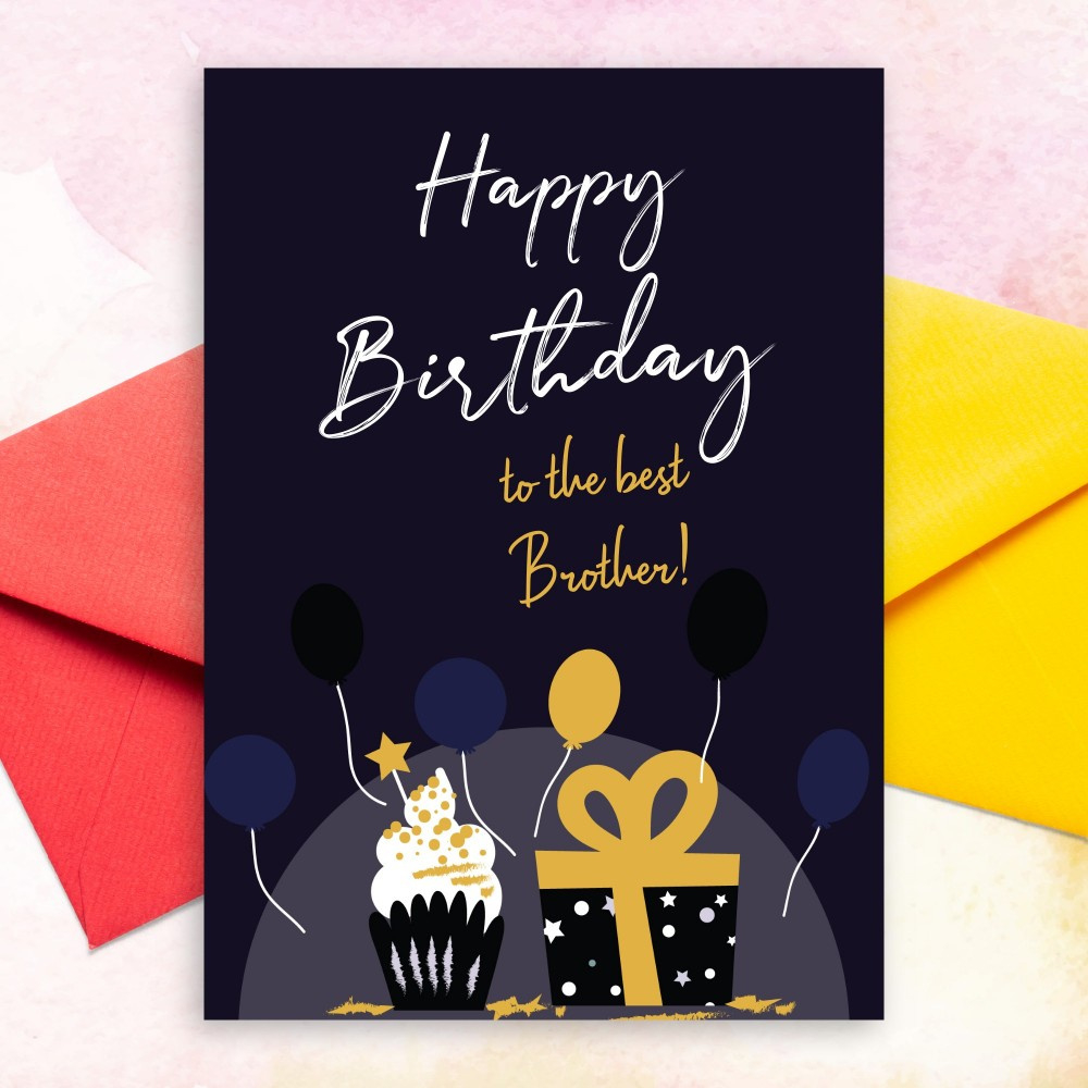 Birthday Cards For Brother - Customize &amp;amp; Download Or Print regarding FREE Printable Big Brother Cards