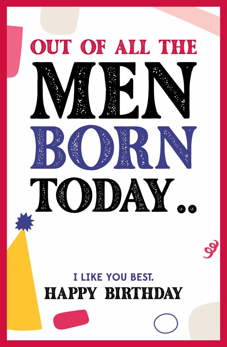 Birthday Cards For Him - 10 Free Pdf Printables | Printablee intended for Free Printable Birthday Cards For Boyfriend