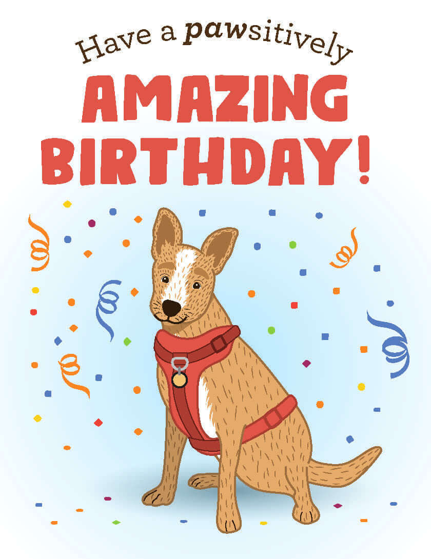 Birthday Cards For Kids | Peta Kids in FREE Printable Birthday Cards For Dogs