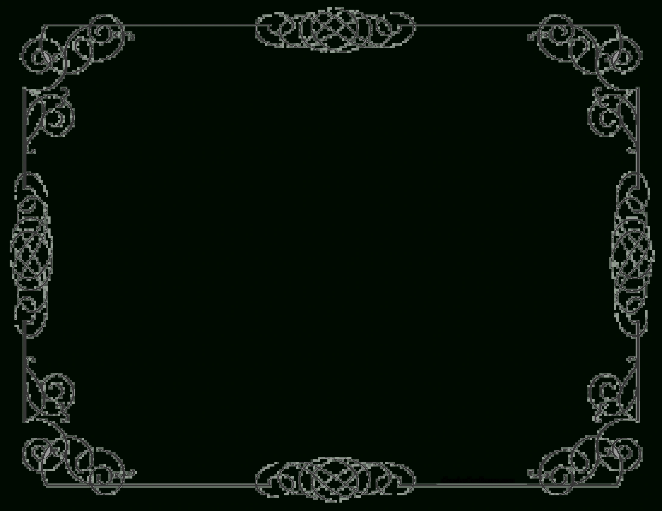 Black And White Border | Free Customizable Instant Download with regard to FREE Printable Black and White Borders