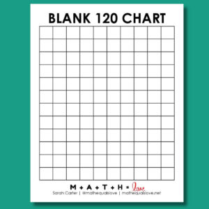 Blank 120 Chart [Free Printable Pdf] throughout Free Printable Blank 1 120 Chart