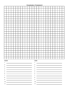 Blank Crossword Puzzle Template - 10 Free Pdf Printables | Printablee for Free Printable Blank Crossword Grid