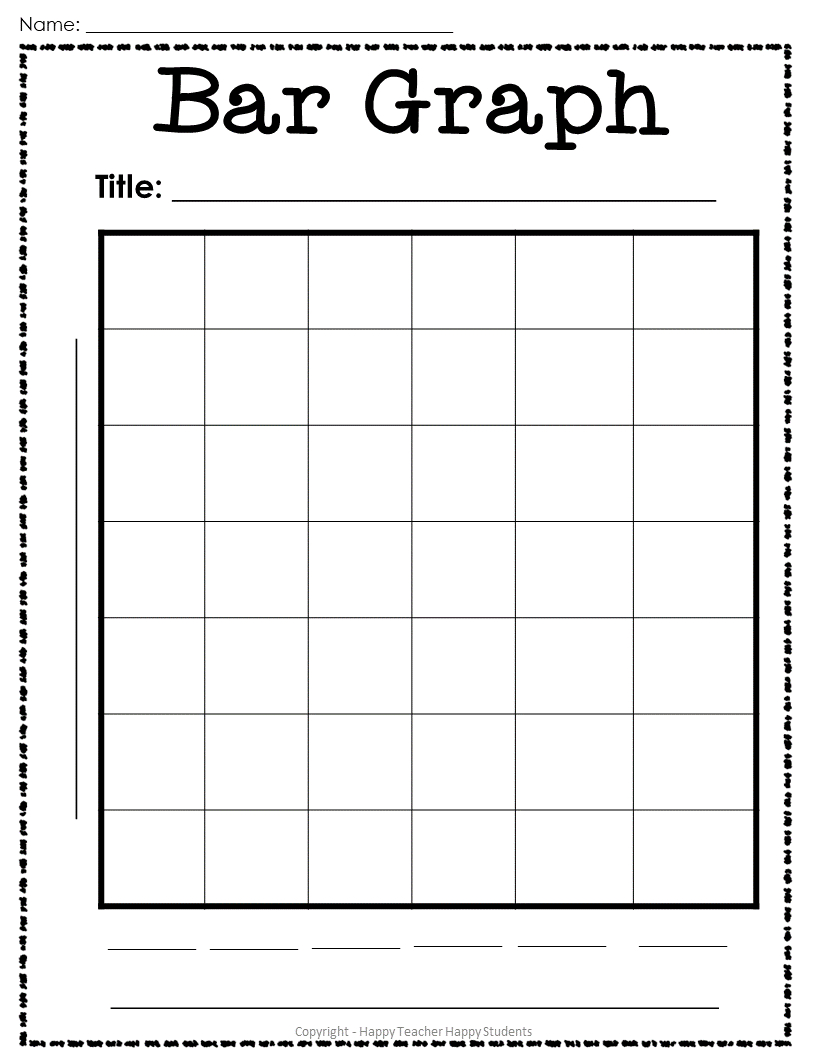 Blank Graph Templates- Bar Graph, Pie Chart, Pictograph, Line regarding Free Printable Blank Bar Graph Template